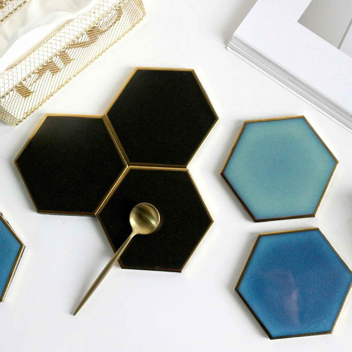 Aequilibrium Ceramic Coasters