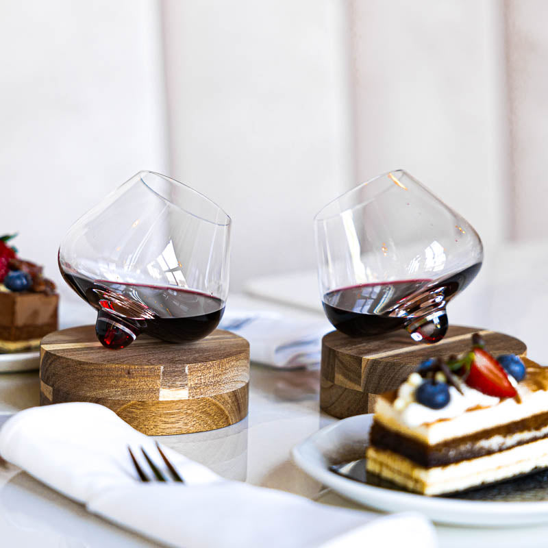 Aequilibrium Wooden Coasters